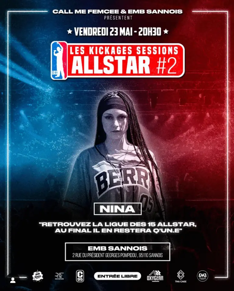 Lire la suite à propos de l’article RDV le 23 Mai pour les AllStar avec Nina Ritz