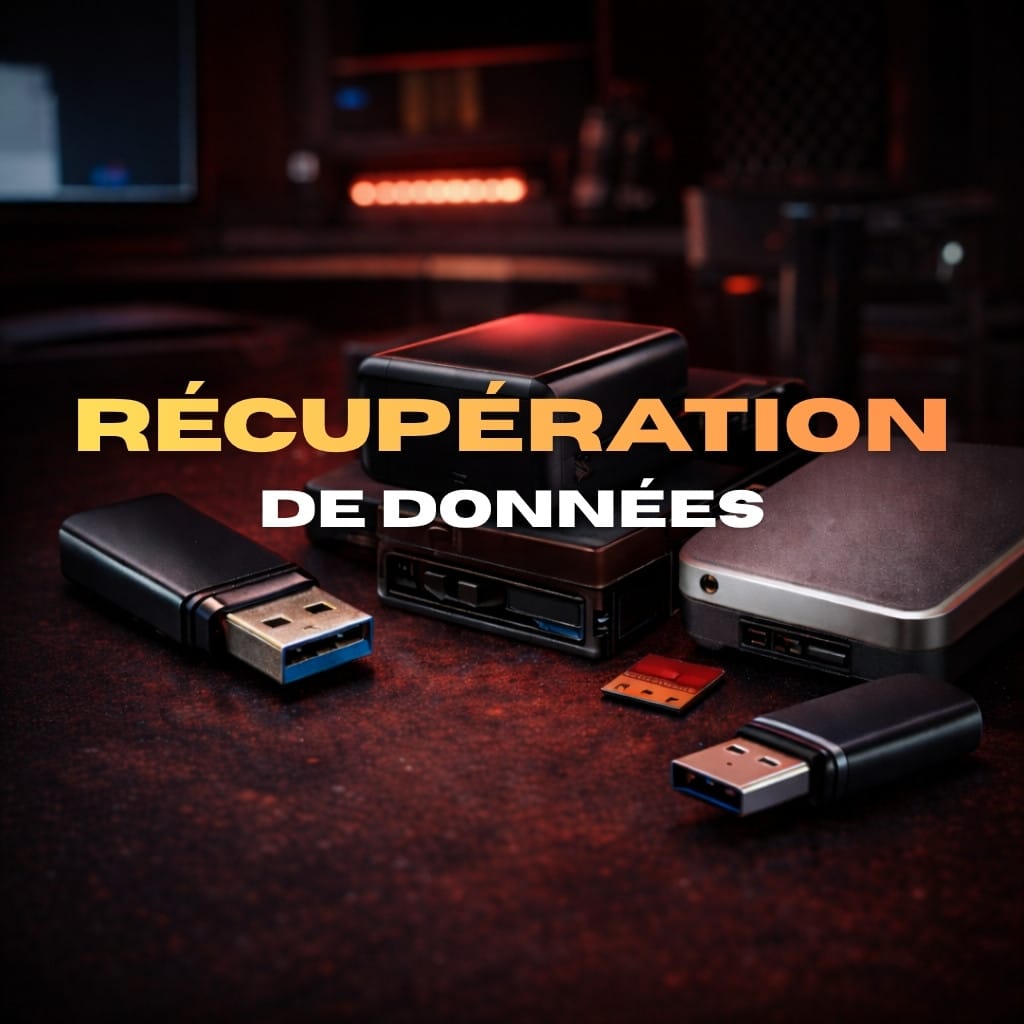 Récupération de données perdues ou corrompus